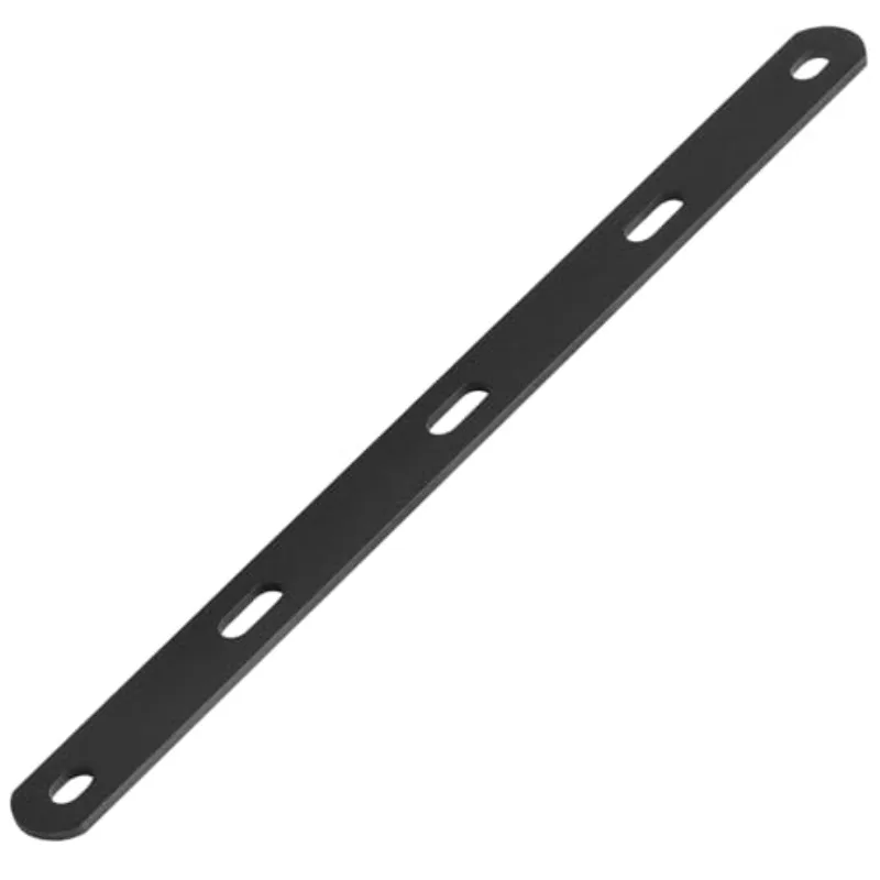 Corner Bracket Angle - 16-дюймовая черная прямая ремонтная полоса, плоская