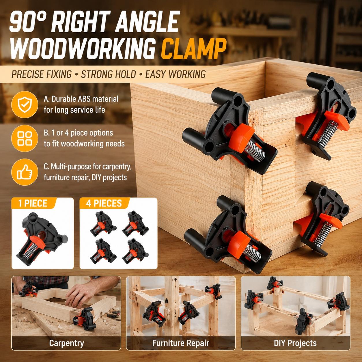 Furniture Hardware Wood - Набор высококачественных столярных зажимов для прямого