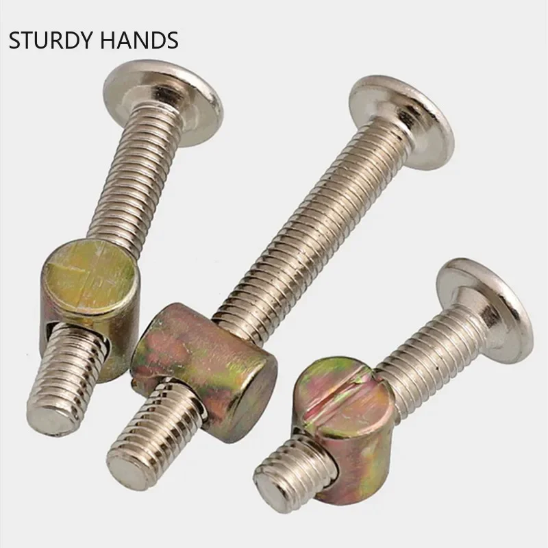 Furniture Hardware Barrel Nut - Набор мебельных болтов и гаек (30