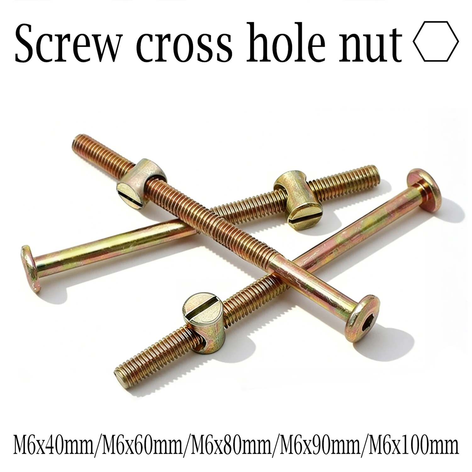 10/20 шт. винтов с цилиндричес – обзор и цена Furniture Hardware Barrel Nut