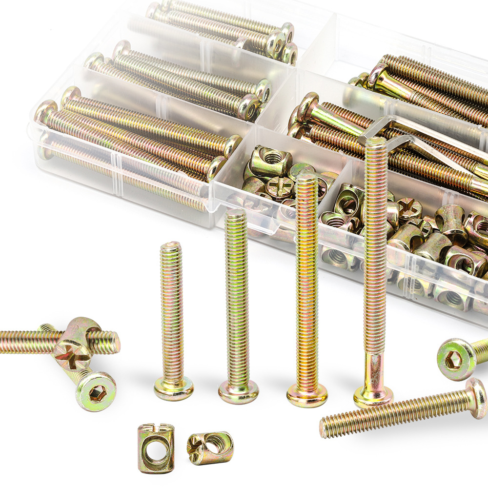 Набор мебельных винтов с плоск – обзор и цена Furniture Hardware Barrel Nut