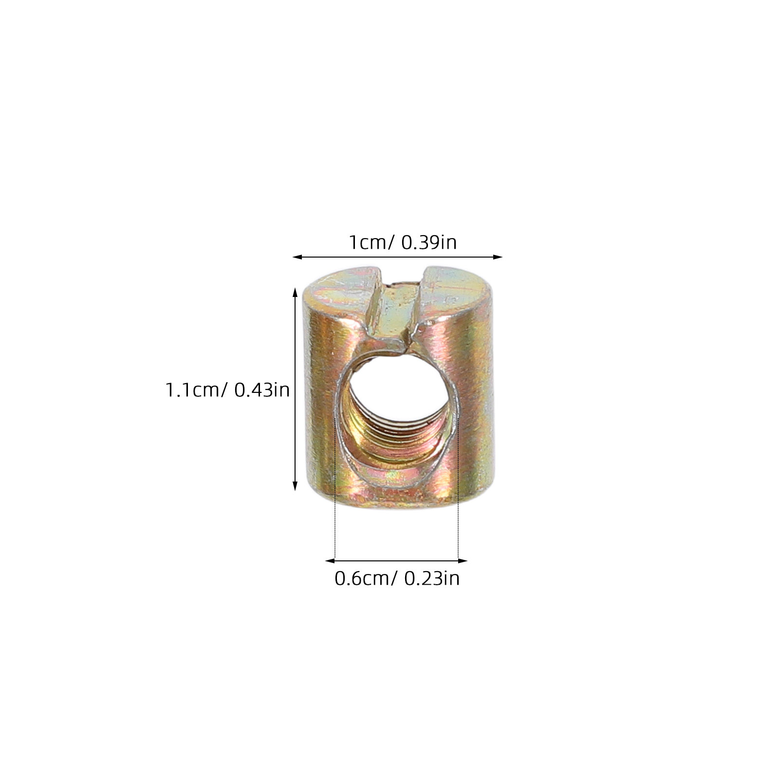 100 шт. гайок для мебели M6 из – обзор и цена Furniture Hardware Barrel Nut