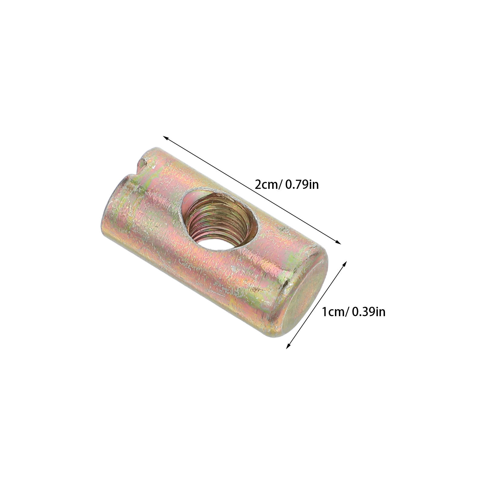 100 шт. гаек для сборки мебели – обзор и цена Furniture Hardware Barrel Nut
