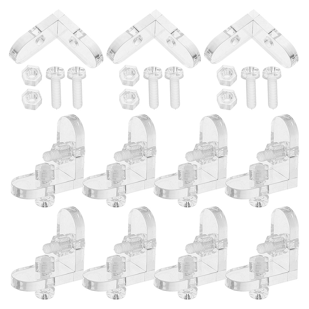 15 шт. прозрачные акриловые уг – обзор и цена Corner Bracket Angle
