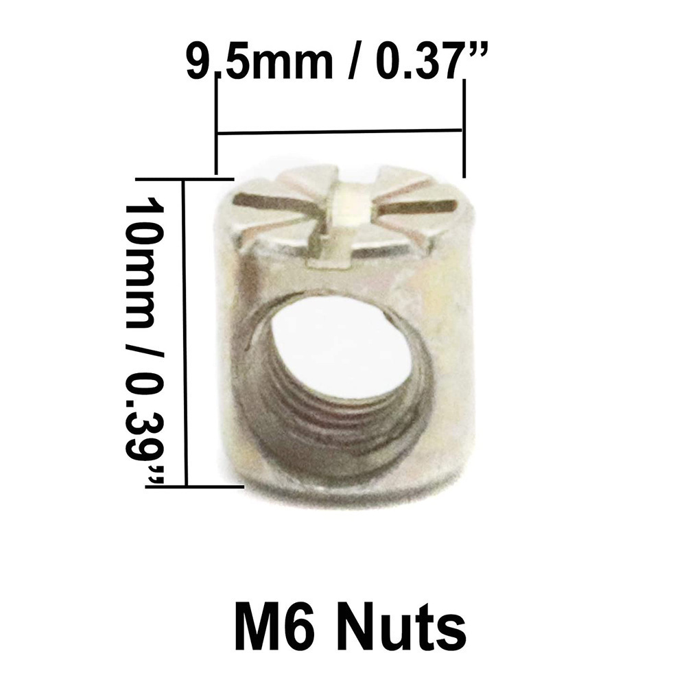 Винты с шестигранной головкой  – обзор и цена Furniture Hardware Barrel Nut