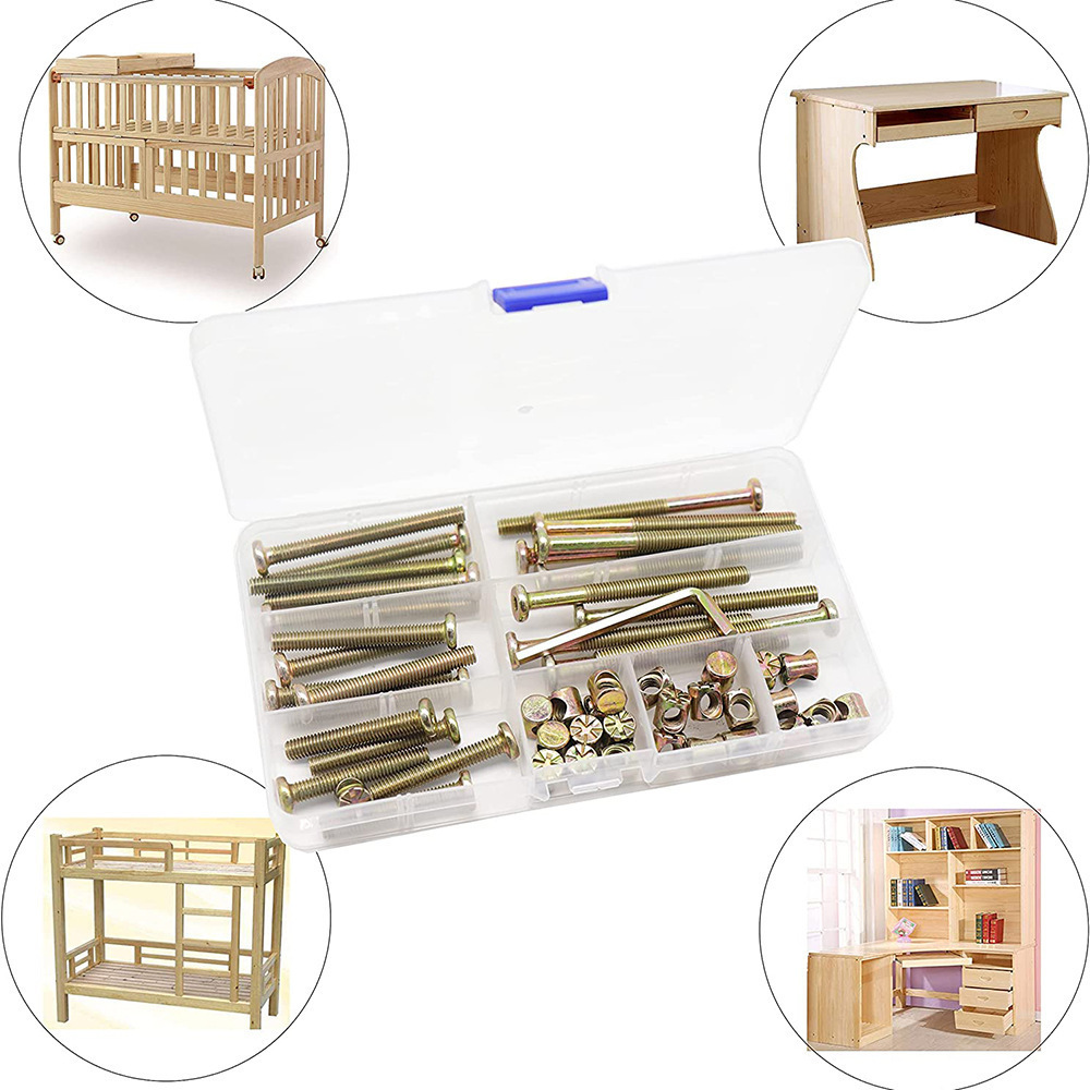 Винты с шестигранной головкой  – обзор и цена Furniture Hardware Barrel Nut