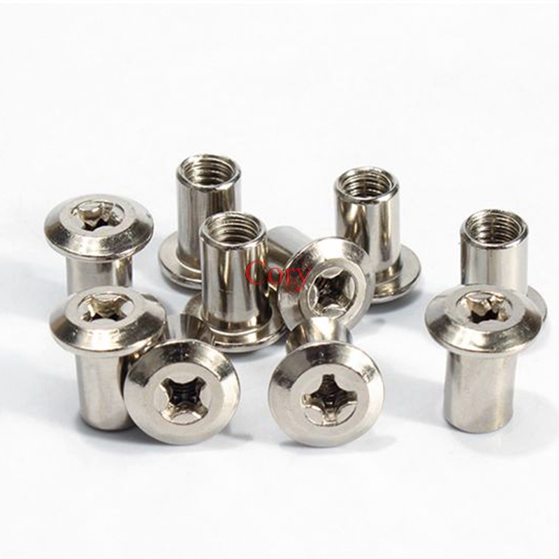 10 шт., 6 мм, бочковая гайка,  – обзор и цена Furniture Hardware Barrel Nut