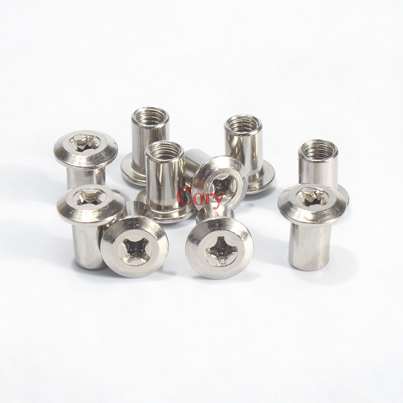 10 шт., 6 мм, бочковая гайка,  – обзор и цена Furniture Hardware Barrel Nut